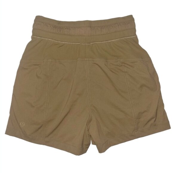 Lululemon Dance Studio High-Rise Shorts Mojave Tan Size 0 - Picture 2 of 6